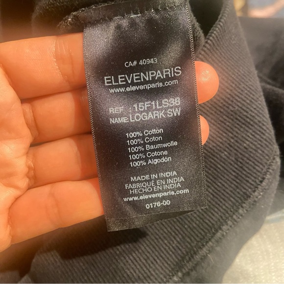 Eleven Paris Starwars Darth Vader Black Sweatshirt Large Men - Picture 10 of 10